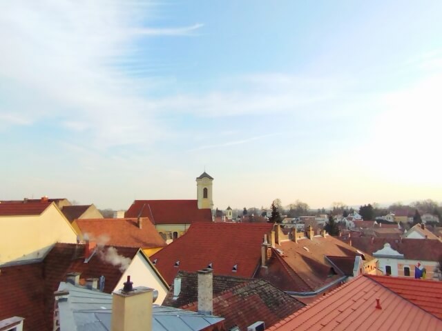 ハンガリーの街並み